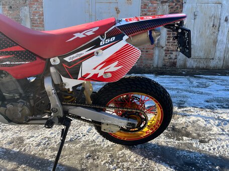 2001 Honda XR 650R, красный, 600000 рублей, вид 5