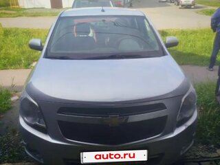 2012 Chevrolet Cobalt II, серебристый, 500000 рублей, вид 1