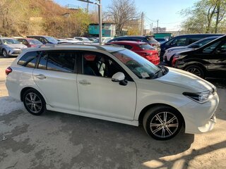 2015 Toyota Corolla Fielder XI (E160, E170, E180) Рестайлинг 1, белый, 1600000 рублей, вид 4