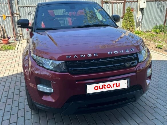 2013 Land Rover Range Rover Evoque 9-speed I, красный, 2000000 рублей - вид 4