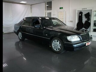 1995 Mercedes-Benz S-Класс 320 III (W140) Рестайлинг, чёрный, 1500000 рублей, вид 4