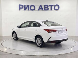 2021 Hyundai Solaris II Рестайлинг, белый, 1149999 рублей, вид 5