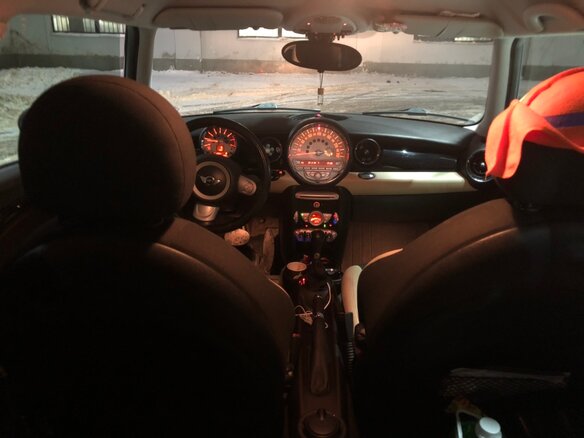 2009 Mini Hatch Cooper II (R56), чёрный - вид 17