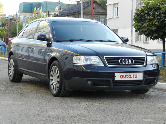 2001 Audi A6 II (C5) Рестайлинг, синий - вид 6