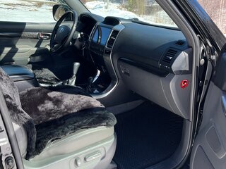 2007 Toyota Land Cruiser Prado 5-speed 120 Series Рестайлинг, чёрный, 2599999 рублей, вид 4