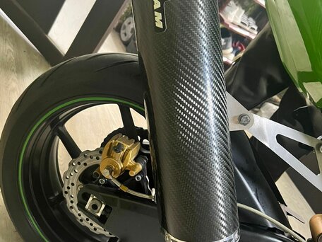 2004 Kawasaki ZX-10R Ninja, зелёный, 700000 рублей, вид 5