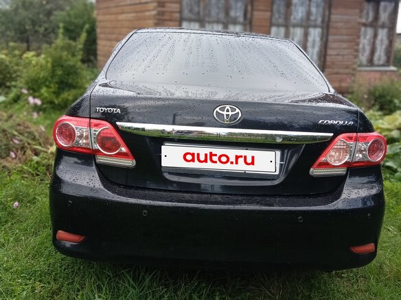 2010 Toyota Corolla X (E140, E150) Рестайлинг, чёрный, 1100000 рублей - вид 14