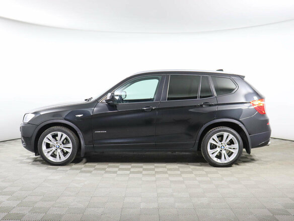 2013 BMW X3 30d xDrive II (F25), чёрный - вид 7