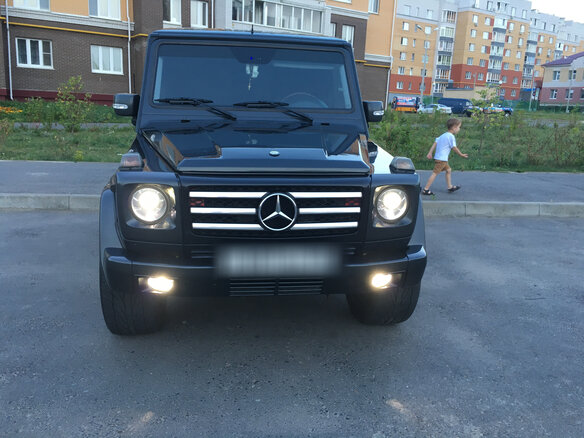 2004 Mercedes-Benz G-Класс 500 II (W463), чёрный - вид 6