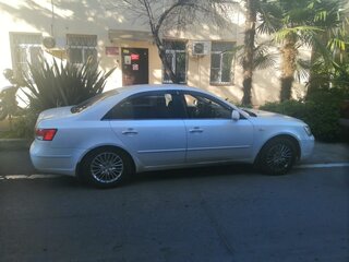 2008 Hyundai Sonata V (NF) Рестайлинг, белый, 750000 рублей, вид 3