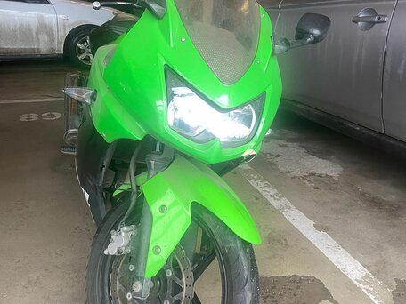 2009 Kawasaki Ninja 250R, зелёный, 300000 рублей, вид 1