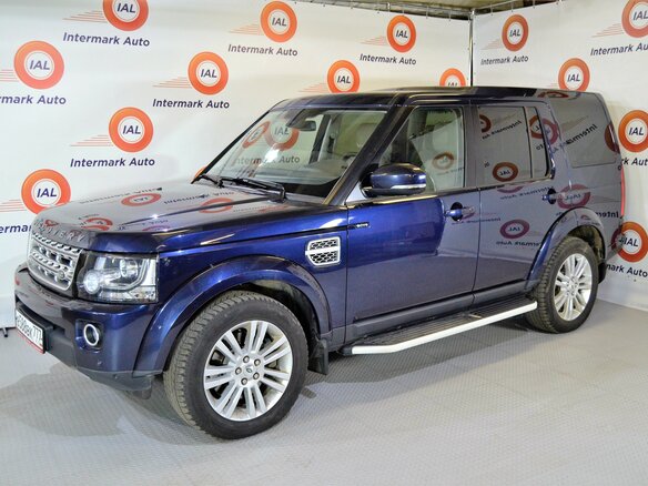 2014 Land Rover Discovery IV Рестайлинг, синий - вид 1