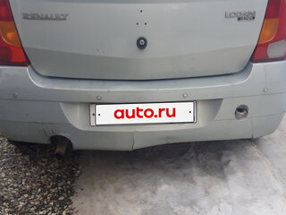 2007 Renault Logan I, серый, 247000 рублей, вид 2