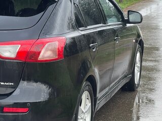 2008 Mitsubishi Lancer X, чёрный, 660000 рублей, вид 4