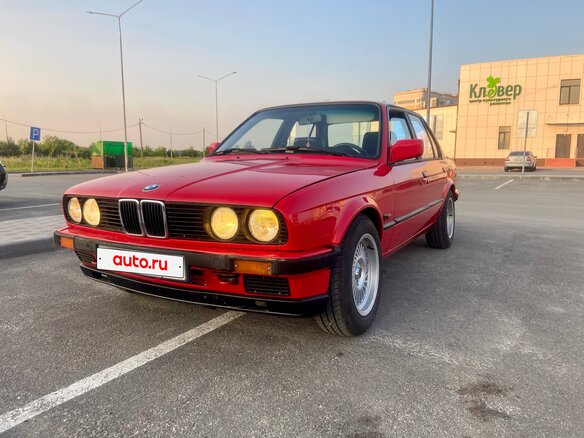1984 BMW 3 серии 316 II (E30), красный, 500000 рублей - вид 24