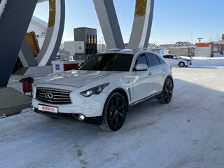 2011 Infiniti FX37 II (S51) Рестайлинг, белый, 2099000 рублей, вид 4