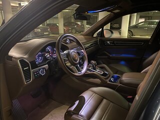 2018 Porsche Cayenne E-Hybrid III, синий, 7000000 рублей, вид 3