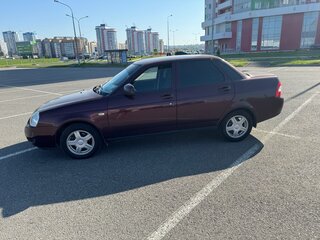 2008 Lada (ВАЗ) Priora I, пурпурный, 440000 рублей, вид 2