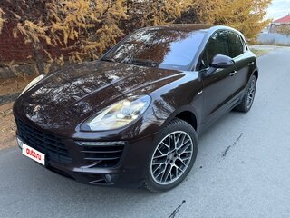 2017 Porsche Macan S Diesel I, коричневый, 3990000 рублей, вид 3