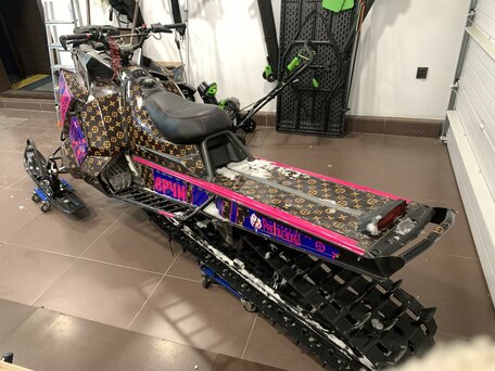2017 Polaris 800 PRO-RMK, коричневый, 850000 рублей, вид 5