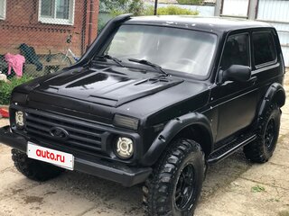 2005 Lada (ВАЗ) 2121 (4x4) I Рестайлинг, чёрный, 260000 рублей, вид 2