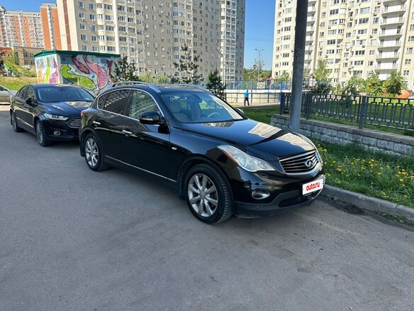 2008 Infiniti EX EX35 5-speed I (J50), чёрный, 1150000 рублей - вид 2