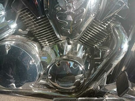 2004 Honda VTX 1300, синий, 550000 рублей, вид 5