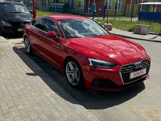 2021 Audi A5 Sportback 35 TFSI II (F5) Рестайлинг, красный, 3499000 рублей, вид 5