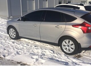 2014 Ford Focus III, серебристый, 980000 рублей, вид 1