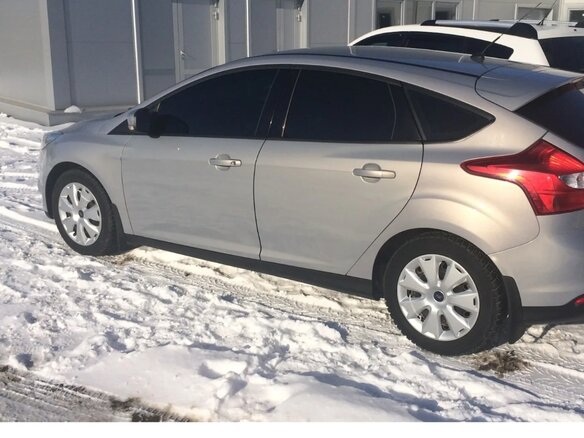 2014 Ford Focus III, серебристый, 980000 рублей