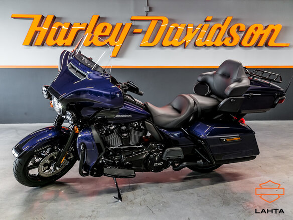 2020 Harley-Davidson Ultra Limited, синий - вид 1