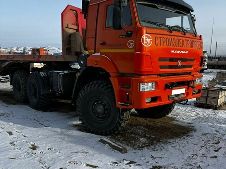2023 КамАЗ 65221, оранжевый, 7100000 рублей, вид 2