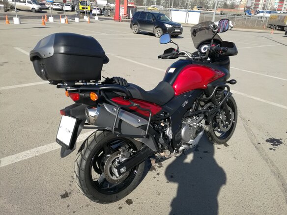 2014 Suzuki V-Strom DL 650, пурпурный - вид 5