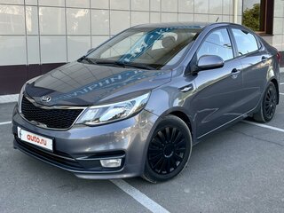 2015 Kia Rio III Рестайлинг, серый, 1199000 рублей, вид 2
