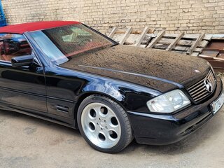 1998 Mercedes-Benz SL-Класс 500 IV (R129) Рестайлинг, чёрный, 3400000 рублей, вид 4