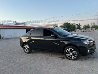 2019 Lada (ВАЗ) Vesta I, чёрный, 1050000 рублей, вид 2