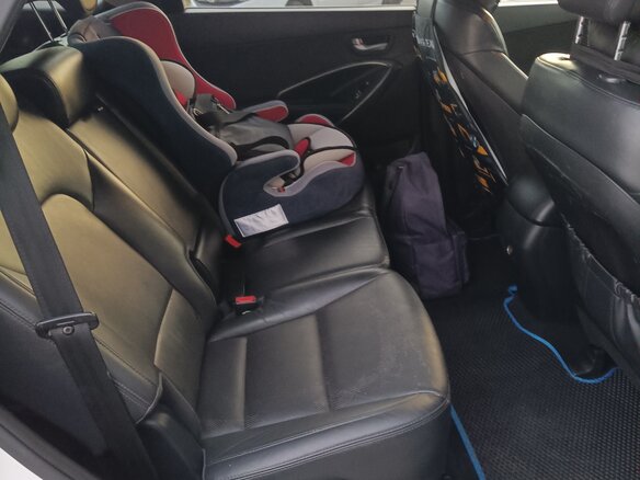 2015 Hyundai Santa Fe Grand III, белый, 2100000 рублей - вид 14