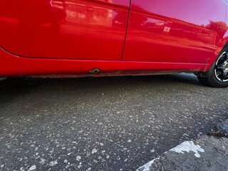 2005 Chevrolet Aveo I, красный, 340000 рублей, вид 2