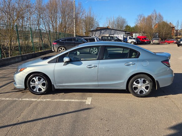 2015 Honda Civic IX Рестайлинг, серый, 1749000 рублей - вид 7