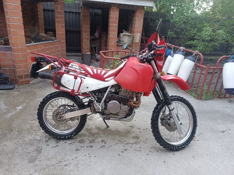 2009 Honda XR 650L, красный, 395000 рублей, вид 4