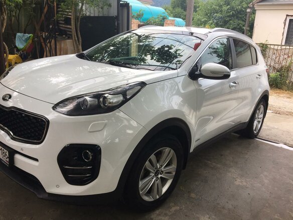 2017 Kia Sportage IV, белый - вид 1