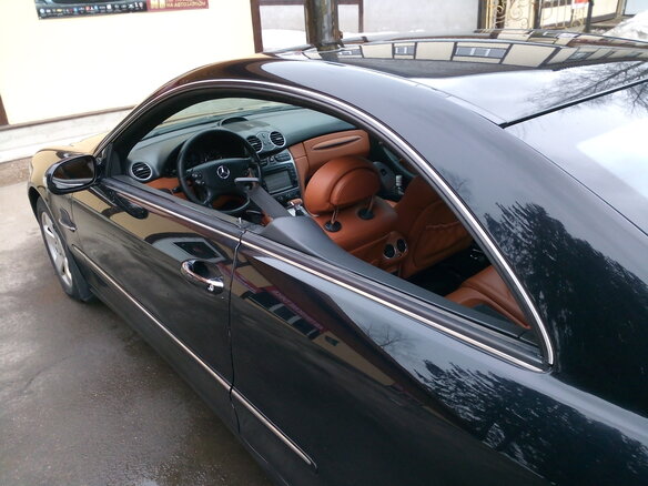 2003 Mercedes-Benz CLK-Класс 200 II (W209), чёрный - вид 4
