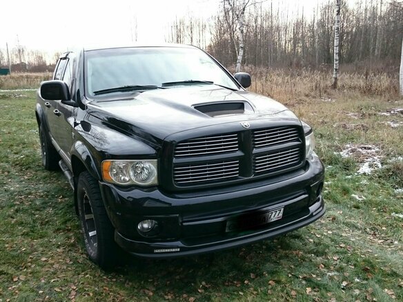 2005 Dodge RAM III (DR/DH), чёрный