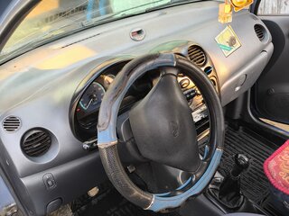 2007 Daewoo Matiz I Рестайлинг, синий, 180000 рублей, вид 5