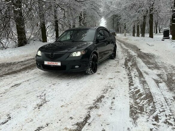 2006 Mazda 3 I (BK) Рестайлинг, чёрный, 520000 рублей - вид 13