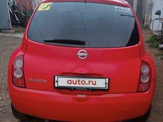 2002 Nissan March III (K12), красный, 370000 рублей, вид 2