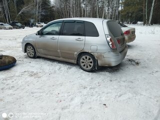 2007 Suzuki Liana I Рестайлинг, серебристый, 555555 рублей, вид 4