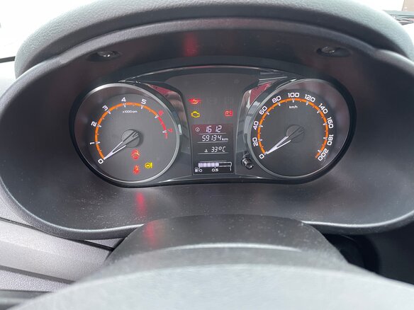 2020 Lada (ВАЗ) Granta I Рестайлинг, красный, 750000 рублей - вид 9