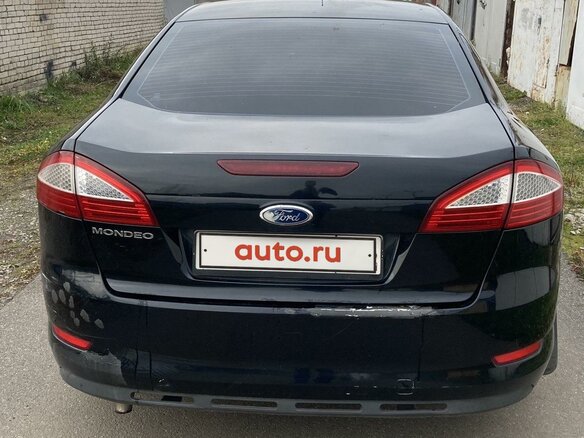 2007 Ford Mondeo IV, чёрный, 403000 рублей - вид 4