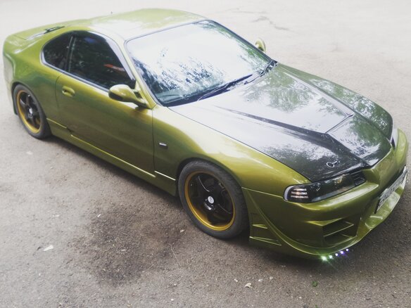 1994 Honda Prelude IV, зелёный, 1000000 рублей - вид 1